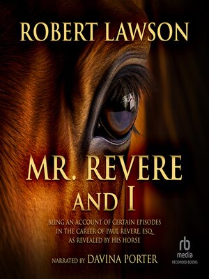 cover image of Mr. Revere and I
